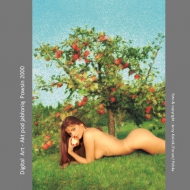 Digital Art Nude under impressionists apple tree Powsin 2000